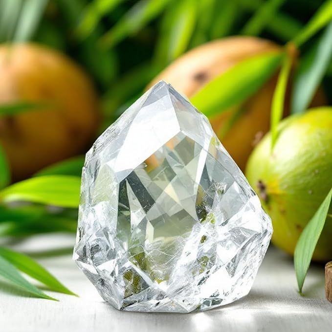 Innergy Crown Chakra Crystal Infused Car Air Freshener - Portable 8 ml. Hanging Essential Oil Diffuser for Vehicle, Long-Lasting Fragrance, Eco-Friendly Design, Freshness On The Go!