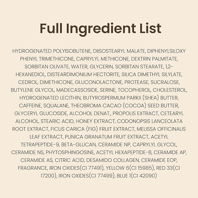 CNP Café Lip Butter - Propolis Lipcerin™ 05 Caffé Mocha, Hydrating Overnight Manuka Lip Balm & Mask, 12hr Long-Lasting Moisture, Korean Skin Care, 0.5 fl.oz.