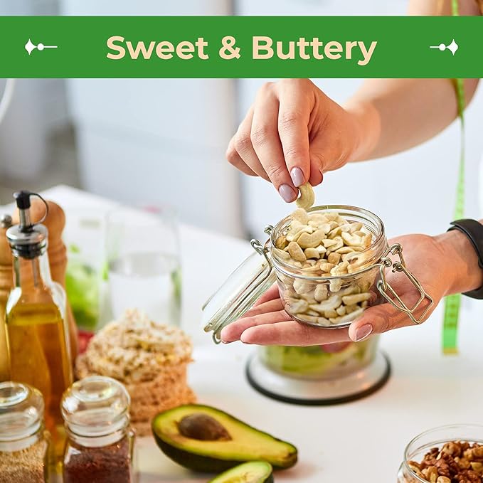 Sincerely Nuts - Raw Cashews Pieces Unsalted | Healthy Snack, Source of Protein | Keto and Paleo Friendly Gourmet Quality Vegan | Organic Cashew Nuts Bulk,2 (LB) Bag