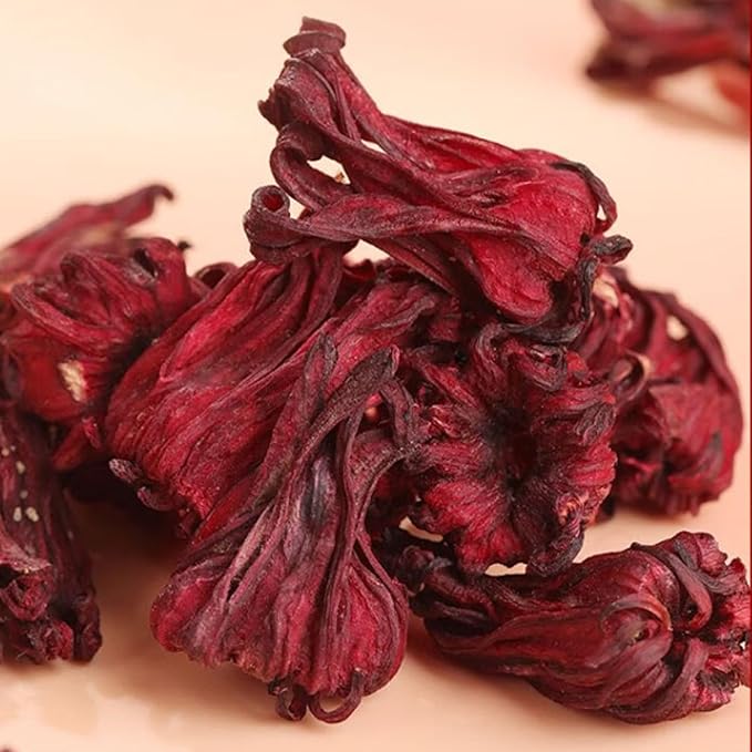 Hibiscus Tea Bags, 50 Teabags,105g,3.8Oz- Premium Hibiscus Flower Tea Bag - Cultivated From Yunnan - Non-GMO - Caffeine-free