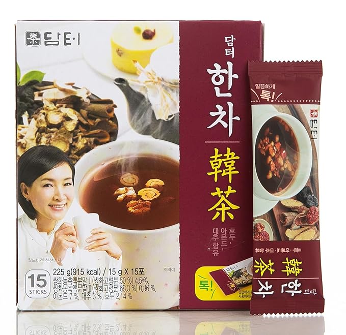 DAMTUH Korea Traditional Han Tea - Herbal Tea single serve 15g x 15 sticks