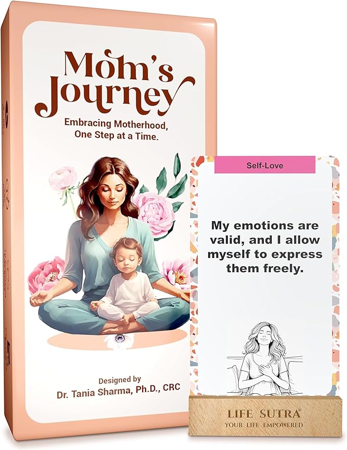 Daily Affirmation Cards for Women, Positive Motivational Mental Health Therapy, Meditation, Stress Relief & Self Care - Secret Manifestation & Mindfulness Gifts for Mom with Quotes - 80 Cards Deck