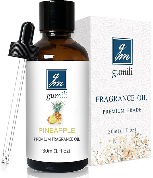 Pineapple Essential Oil, Home Fragrance Oil, Candle Scents for Soy Wax Candle Making, Soap, Dryer Balls, Diffusers, Laundry, Slime -1 oz /30ml