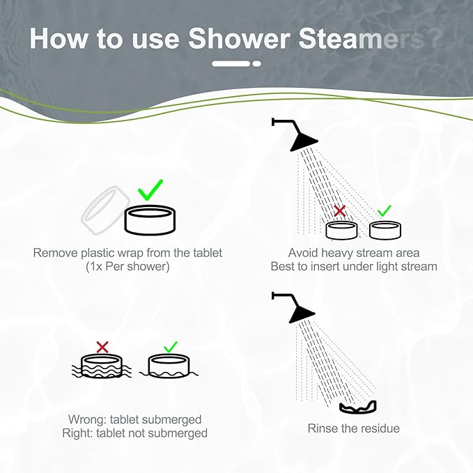 Aromatherapy Shower Steamers Birthday Day Gifts Rosemary - Swcandy 8 Pcs Bath Bombs Birthday Gifts for Women, Shower Bombs with Essential Oils, Relaxation Home SPA for Women Who Has Everything