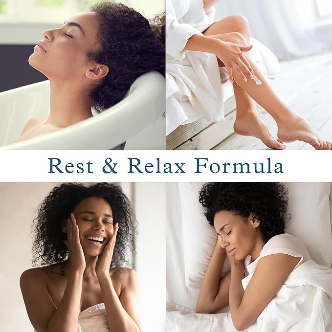 PURPLE CANYON New Look Twilight Whipped Body Butter 8oz | Vanilla Sandalwood Scent | Skin Care with Hops & Valerian Root