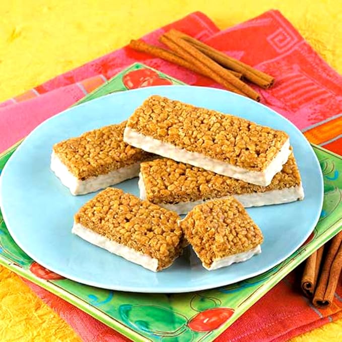 Nutmeg State Nutrition High Protein Bars, 7 Servings Per Box (1 Box (7 Servings), Cinnamon)