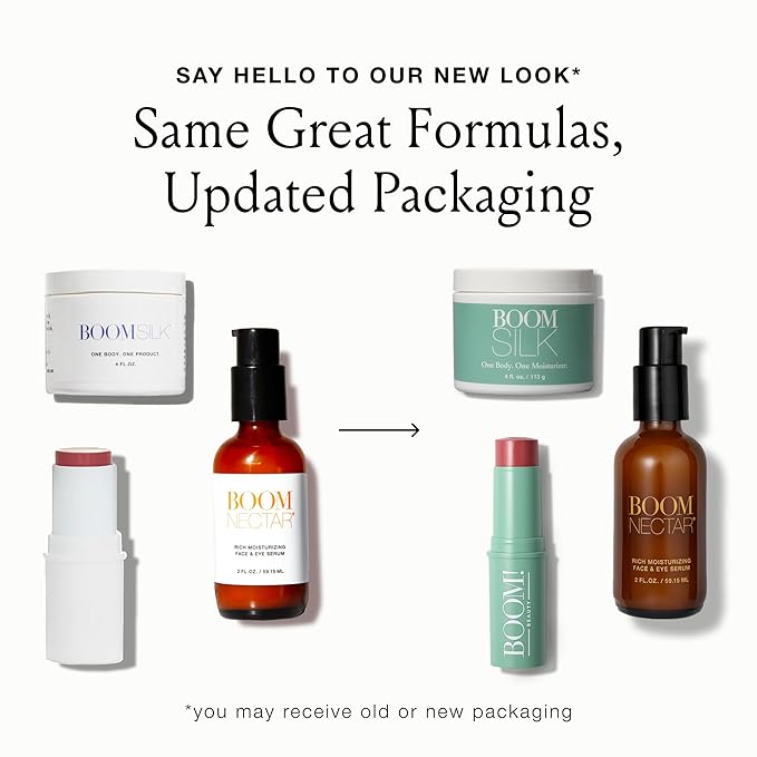 Boomsilk ® Face Moisturizer Cream, Rejuvenating Face Lotion & Facial Moisturizer for Mature Skin with Olive Oil, Beeswax & Honey, Hydrating Body Lotion for Women, 2 oz Boom Beauty by Cindy Joseph