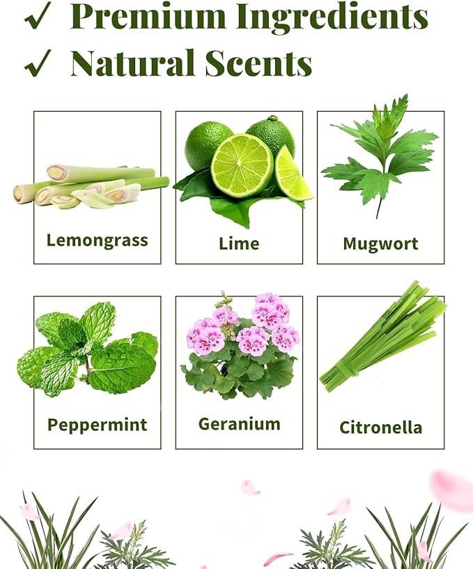 VTS Pure Natural Essential Oils Set with Waterless Diffuser, Aromatherapy Oils Blends for Home, Office, Bedroom, Bathroom (1 fl.oz Geranium Scent Oil & 1 fl.oz Lime Scent Oil & Portable Diffuser)