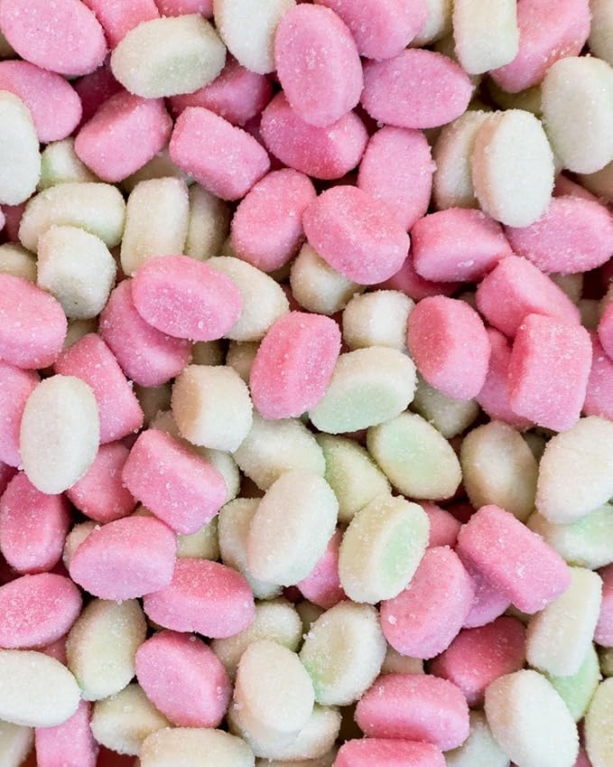 Pandy Swedish Candy Sugar Free Candy Wild Strawberry & Fruity Green Apple 14 Bags - Swedish Candy Mix - Diet Candy Keto Gummy Low Calories Snacks - Healthy Foam Sweets Fruity Chews 14 x 1.8oz