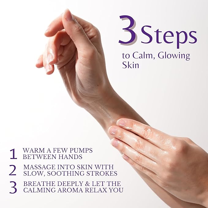 Lavender Aromatherapy Massage Oil for Couples, Romantic & Relaxing Body Oil with Calming Lavender Scent. Helps Relax The Body & Soothe The Senses, 2-Pack