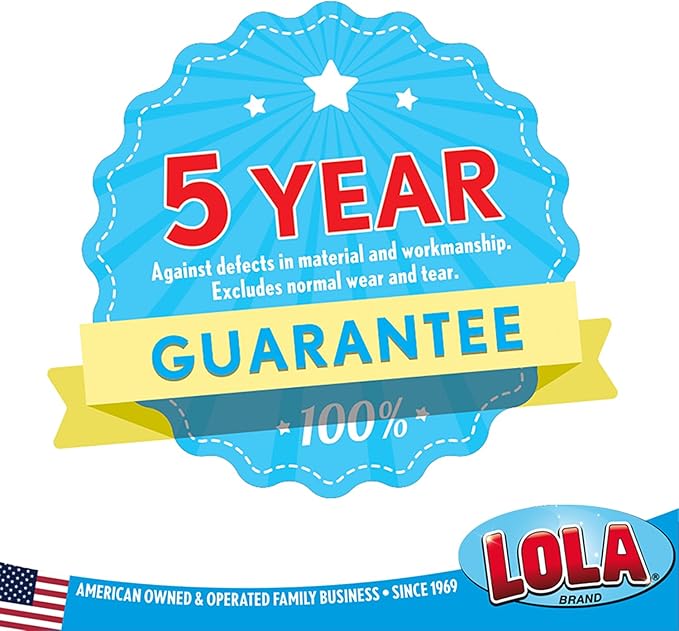 LOLA Classic Toilet Brush w/Under-The-Rim Scrubber, 2 Pack, Deep Cleans The Entire Toilet Bowl, Non-Slip Handle w/Rubber Comfort Grip