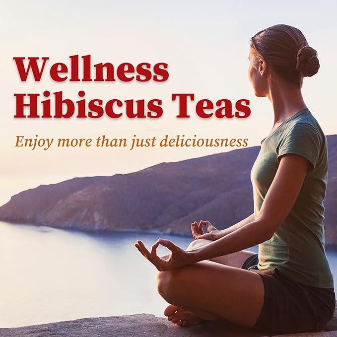 FullChea- Hibiscus Flowers, 4oz/114g, Cut & Sifted - Dried Hibiscus Tea Loose Leaf - Flor de Jamaica - Non-GMO - Caffeine-free - Support Digestion