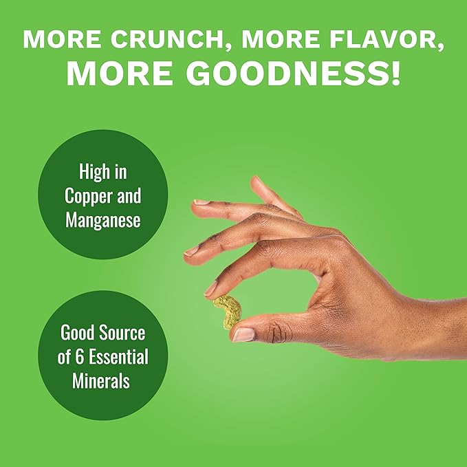 Sweet Matcha Cashews with Skin by Karma Nuts, Whole, Sweet, Roasted, Vegan, Gluten Free, Low Net Carb, Natural, Everyday Nut Snack, 1.5 Ounce (12 Snack Packs)