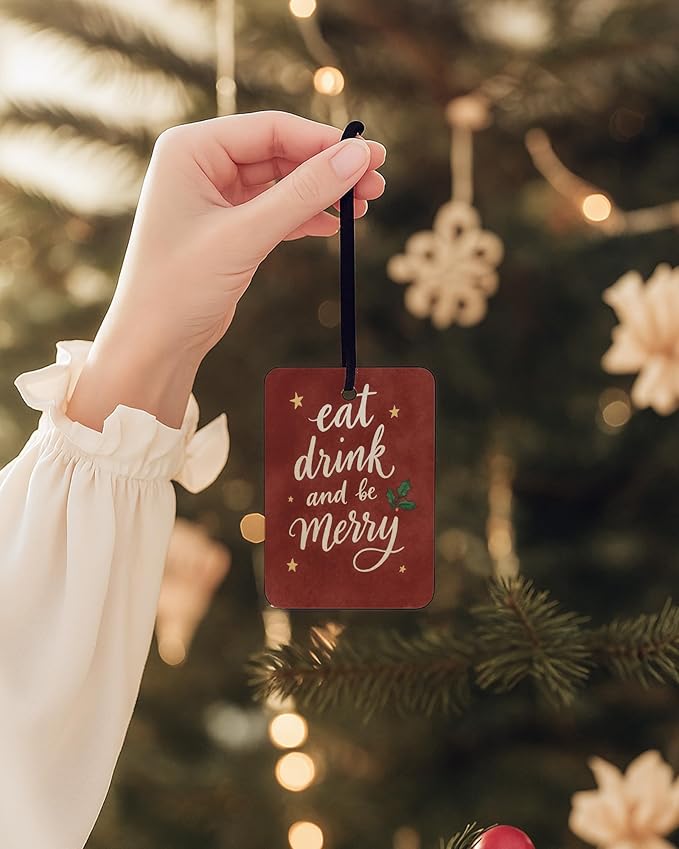 Red and Green Christmas Berry Car Air Freshener 4 Pcs, Retro Coquette Bow Xmas Tree Hanging Air Freshener for Cars Closet Drawer Books, Girly Christmas Car Accessories Mirror Decor for Women