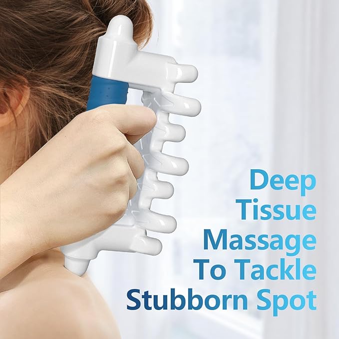 Fascia Massage Tool Blaster for Cellulite,Handheld Myofascial Release Tool for Deep Tissue Massage,Trigger Point Massage Tool for Manual Massage of Neck & Back