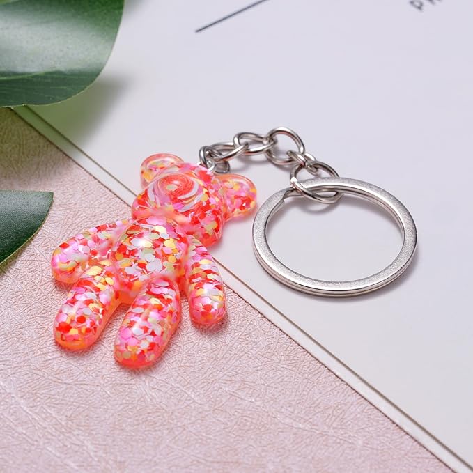 Pocket Bear Hug, Anxiety Relief Gifts for Women Men, Mental Health Positivity Gifts for Anxious Friend, Thinking of You Gift, Comforting Gift for Son Daughter Back to School, Red