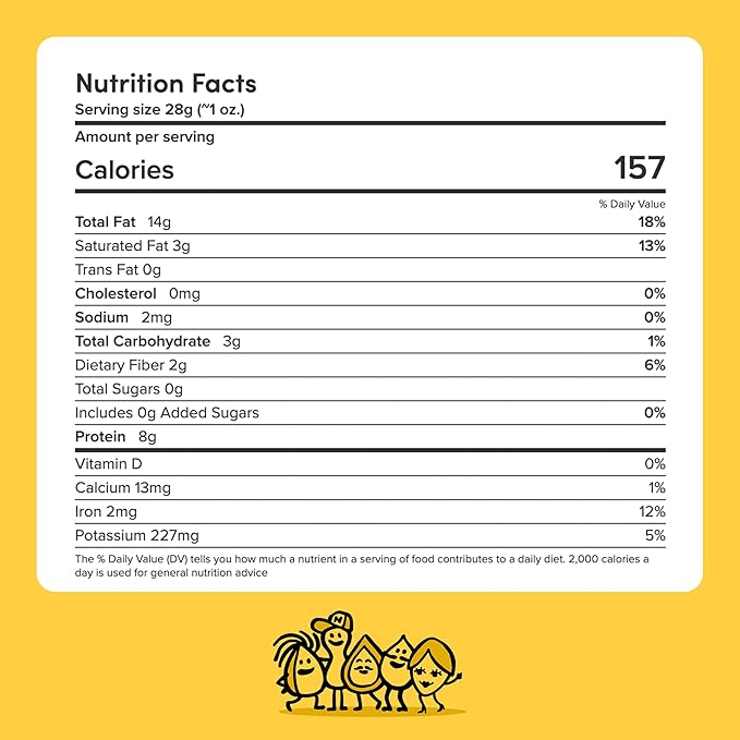 Nuts.com – Organic Pumpkin Seeds – 2 Lb Bag, No Shell Pumpkin Seeds Organic, Healthy Snack for Adults & Kids, Rich in Protein, Fiber, Calcium & Potassium – Keto Friendly, Vegan, Gluten-Free & Kosher Pareve