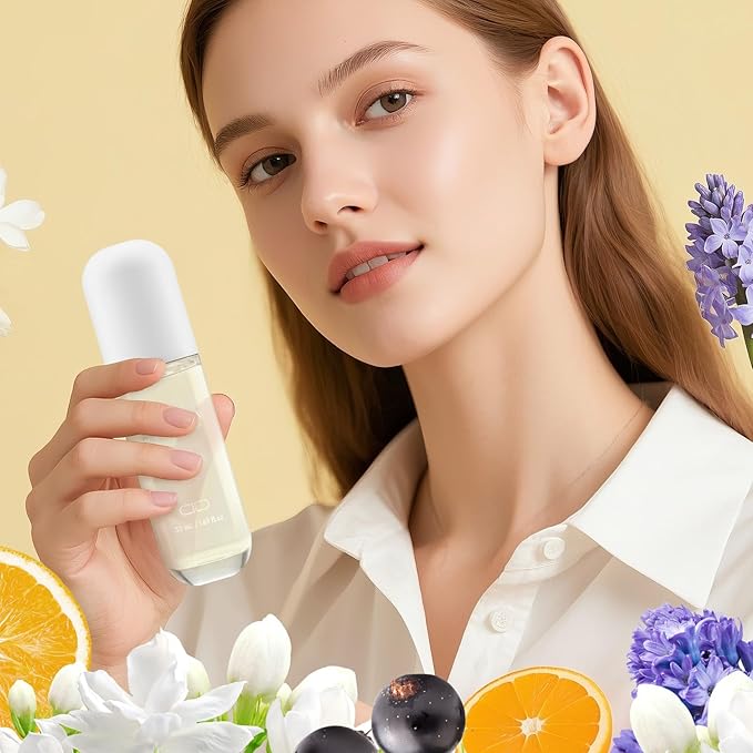 Body Mist Spray – Citrus & Floral Fragrance for Women – Daily Shower Mist & Refreshing Scent – 50ml Travel Size (AQUA LIBERTA)