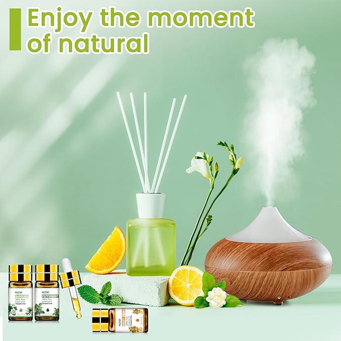 Essential Oils Set - 56 Pcs Premium Essential Oil Kit for Candle Making, Diffusers, Massages, Aromatherapy, Skin Care, 56x5 ml(0.17fl.oz