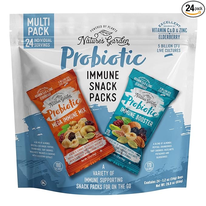 Nature's Garden Probiotic Immune Snack Packs (28.8 oz)
