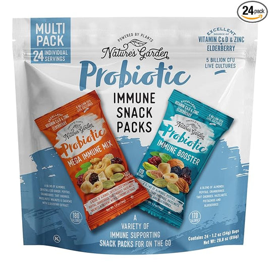 Nature's Garden Probiotic Immune Snack Packs (28.8 oz)