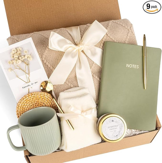 Birthday Gift for Women Friendship, Gifts for Women Birthday Unique Self Care, Gifts Basket for Best Friend, Sister, Mom, Teen Girls, Wife, Girlfriend, Coworker