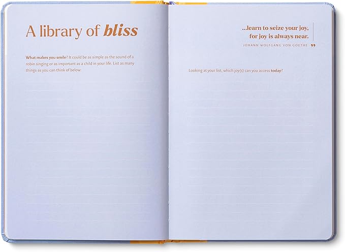 Compendium – Bliss Every Day Guided Journal: A Daily Practice for Harmony and Delight – A 5-Minute a Day Personal Growth Notebook – An Inspiring Daily Journal for Forming New Habits