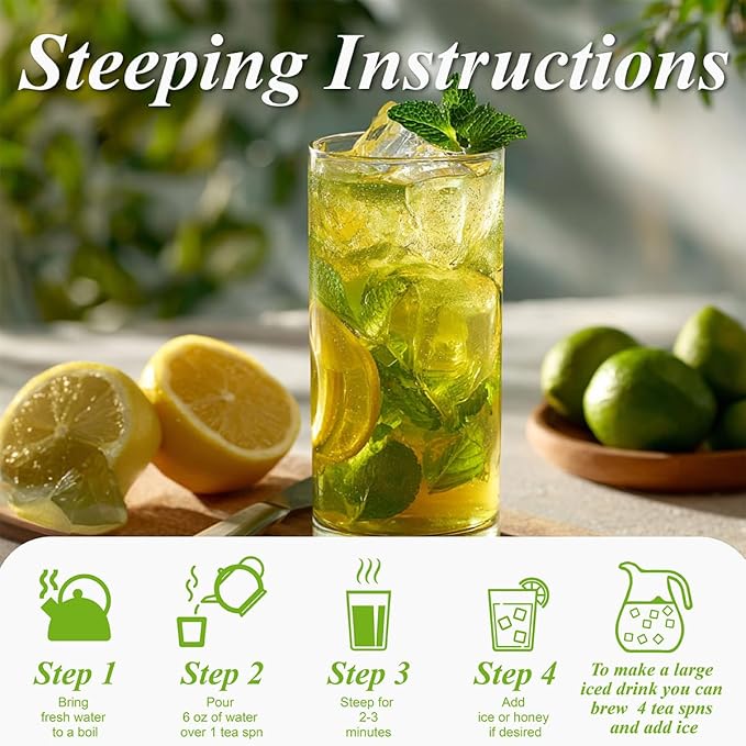 WT WEETEE Green Tea Loose Leaf 8oz /228g, 110+ Cups Premium Green Tea Leaves, Chestnut & Bean Aroma, Sweet Aftertaste, High Mountain Green Loose Tea