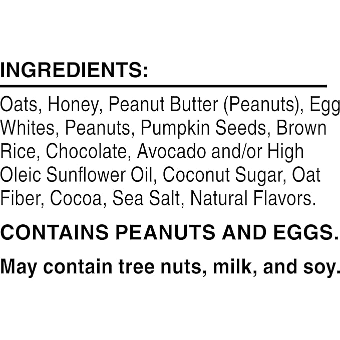 RXBAR Nut Butter and Oat Protein Bars, Protein Snacks, Snack Bars, Dark Chocolate Peanut Butter, 23.2oz Box (12 Count)