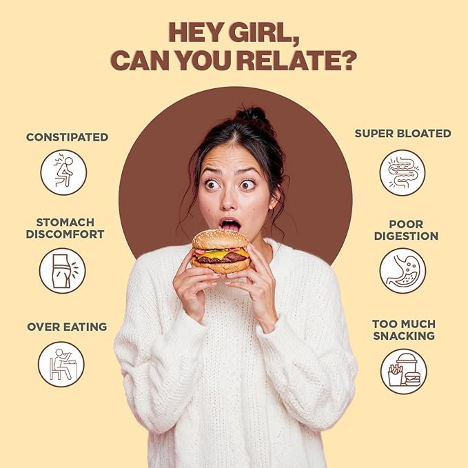 Hey Girl Detox Tea for an Effective Body Cleanse | Colon Cleansing Herbal Laxative to Debloat - with Senna Leaf and Peppermint Tea