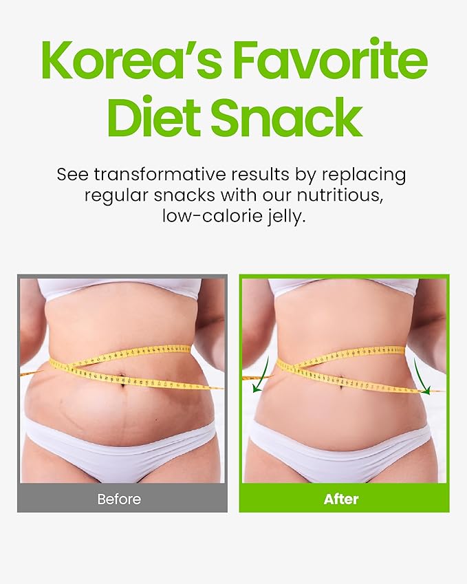 Jadamsun Konjac Jelly Juice (Grape, 10 pcs) - Delicious Low-Calorie Healthy Korean Snack, Drinkable Fruit Snack, Sugar-Free, Vegan, Gluten-Free