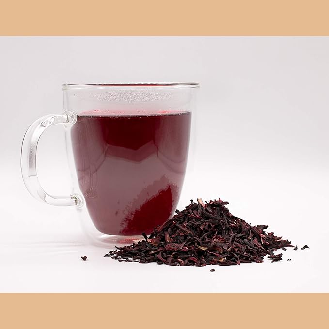 MagJo Naturals, Hibiscus Flowers 1LB (16 Oz) Hibiscus tea cut & sifted flowers, Flor de Jamaica (Pack of 2)