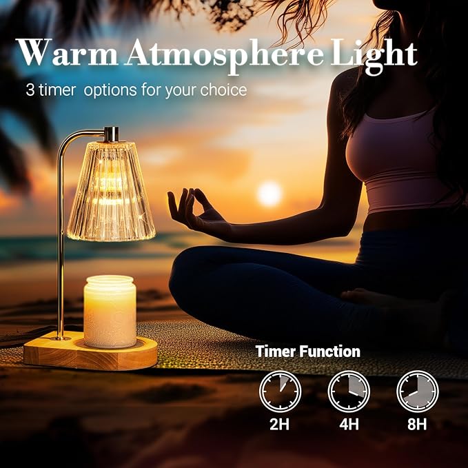 Marycele House Warming Gifts New Home, Candle Warmer Lamp Housewarming Gifts for Couples Women Friends, Wax Melt Warmer Lamp, Unique Gift Ideas for Home Living Room Decor