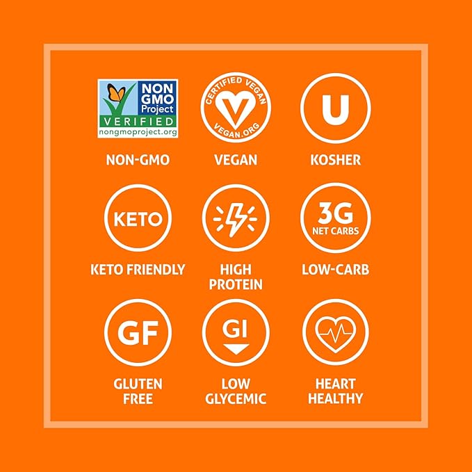 The Only Bean - Crunchy Roasted Edamame Beans (Buffalo), Keto Snacks, Healthy Snacks For Adults and Kids, Low Carb High Protein Snacks, Gluten Free Snack, Vegan Keto Food - 4 oz (3 Pack)