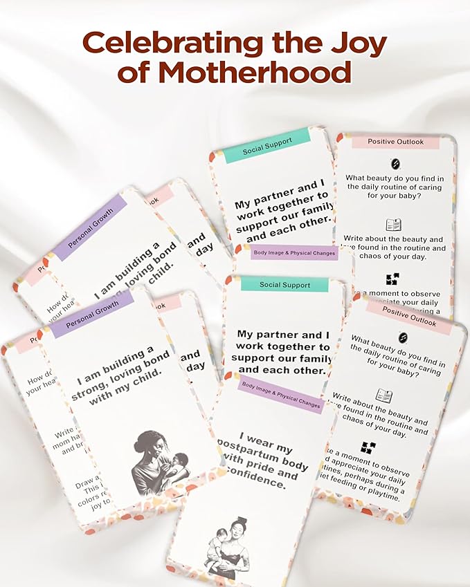 Daily Affirmation Cards for Women, Positive Motivational Mental Health Therapy, Meditation, Stress Relief & Self Care - Secret Manifestation & Mindfulness Gifts for Mom with Quotes - 80 Cards Deck