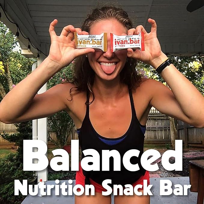 Protein Packed Energy Snack Bar | Provides Healthy Energy | Vegan, All Natural Ingredients | Soy, Dairy & Gluten Free (2.5 Ounce (Pack of 12 Bars), Peanut Butter)