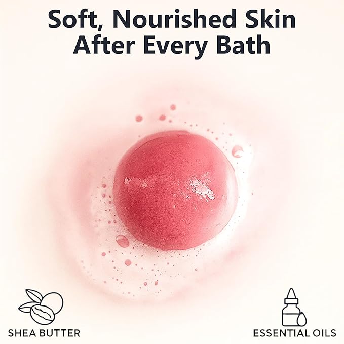 Bath Bombs for Men - Gift Set of 18 Strong Scented Handmade Natural Bath Bombs of 2.5 oz w/Essential Oils, Unique Manly Strong Scents, for Boyfriend, Husband, Father - 18 Pack