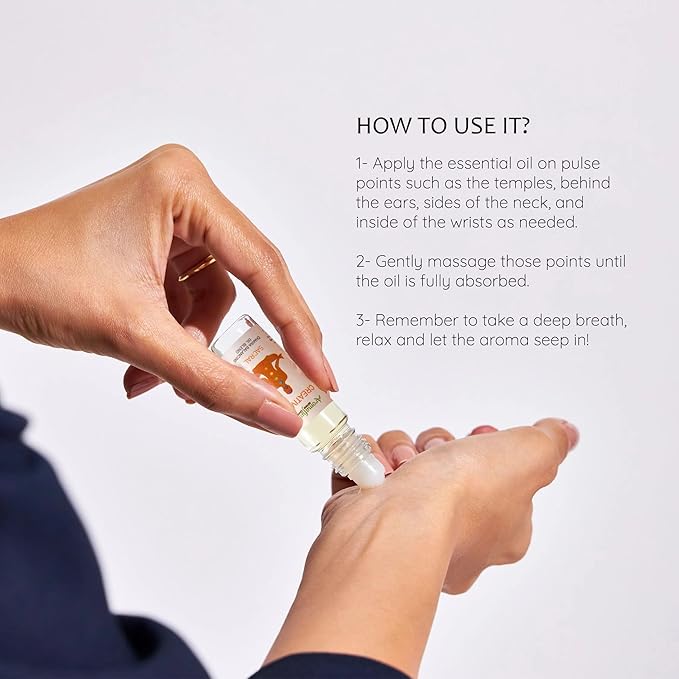 Sacral Chakra Essential Oil Roll-On Blend by Aromafume | 10ml/0.33 fl oz | Swadisthana | Aromatherapy Oils for Chakra Balance | Orange & Patchouli Extracts | Chakra Incense for Meditation, Yoga, Reiki