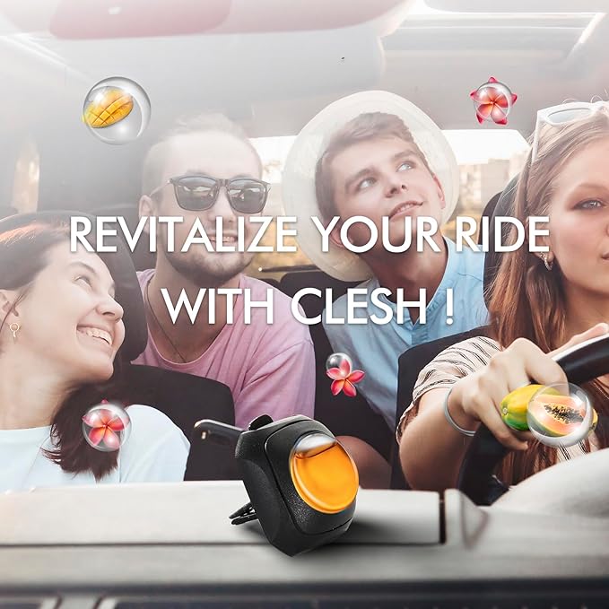 Car Air Fresheners, Hawaiian, 6-Pack, 4ml Each, Odor Eliminator