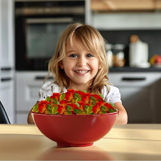 Fruit Gummy Rings Candy | 2-Pound Pack | Tropical Flavors | Mini Size