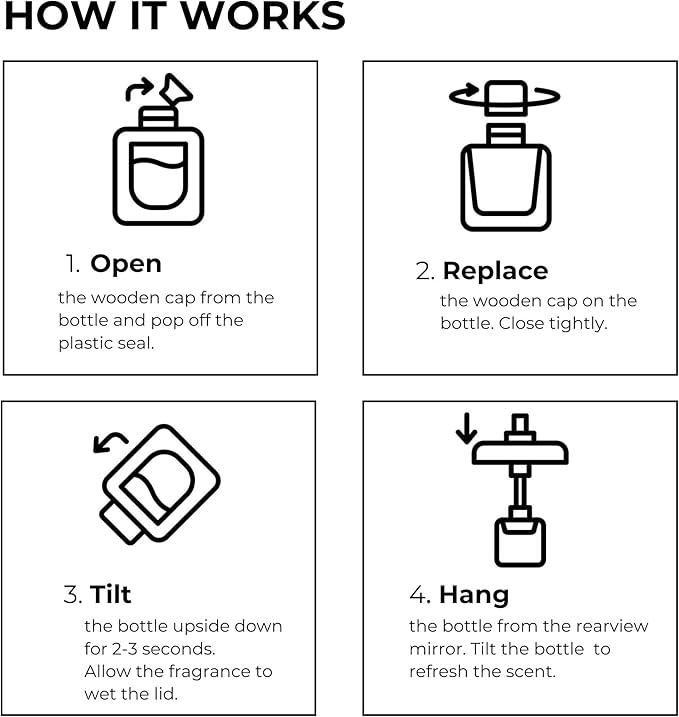 Bright Spot Man Cave Car Air Freshener - Premium Car Hanging Diffuser, Long-Lasting Fragrance up to 120 days for Auto and Home | Sophisiticated & Woody |Tobacco, Vanilla, Woods | 2-Pack