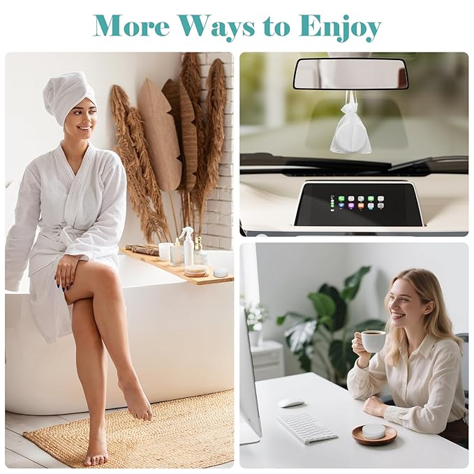 W&E Choice Shower Steamers Aromatherapy 18 Pcs- Shower Bombs Birthday Gifts for Women, Eucalyptus Mint Essential Oils for Daily Relaxation & Stress Relief, Gift for Women & Men, Mom, Teen