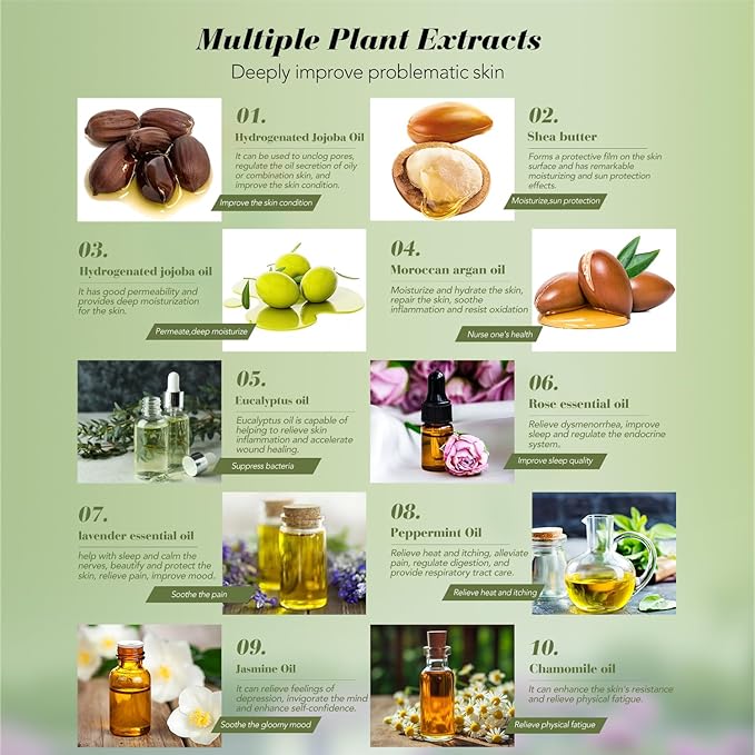 Epsom Bath Salts for Soaking Lavender, Eucalyptus & Rose Bath Salts for Women Relaxing,6pc Self Care Gift Set with Chamomile & Mint Spa Grade Muscle Relief,Natural Essential Oils,Sensitive Skin Safe