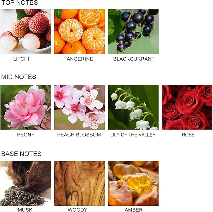 UCC Reed Diffuser Set, 3.38 oz Autumn Love Premium Scented Diffuser with Flower Sticks Home Fragrance Reed Diffuser for Bathroom Shelf Decor