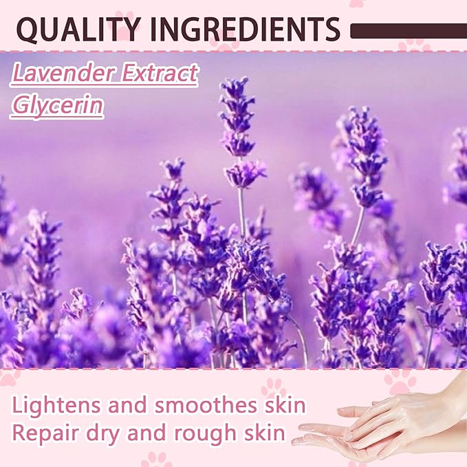 6PCS Hand Masks,Hydrating Hand Masks Moisturizing Gloves Overnight for Dry Cracked Hands,Daily Hand Care Hand Masks Gift Set for Women and Men K