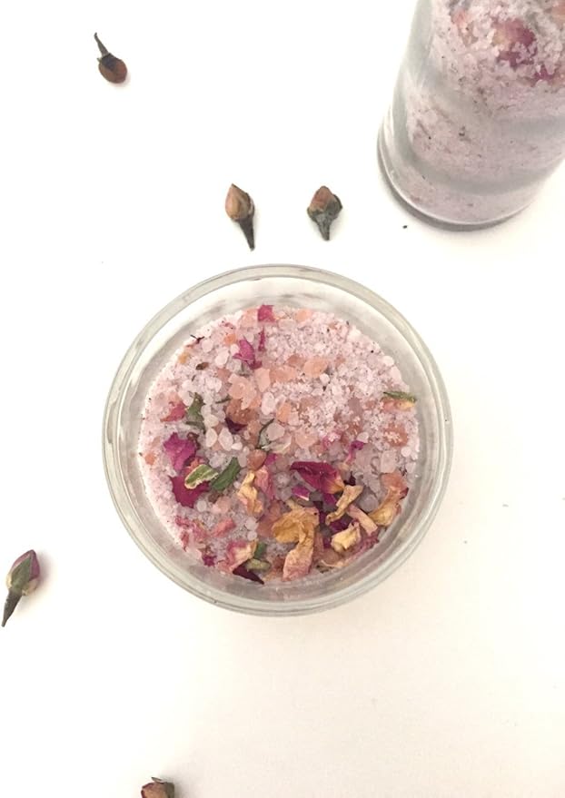 Kaya Rose Bath Soak | All Natural Bath Soak 8 oz | Gift for Mom