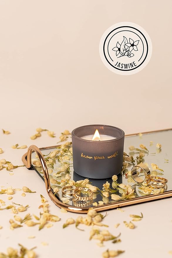 Aromatherapy Candle Gift Set – Natural Soy Scented Candles for Stress Relief & Relaxation – Long Lasting, Non-Toxic, Ideal for Women, Birthday, Spa, Home Décor