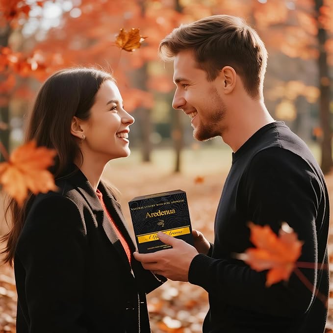 Fall Candles | Vanilla Pumpkin Scented Candle - Scented Candles for Autumn, 7oz Autumn Soy Candle with 50hr Burn Time, Holiday Thanksgiving Fall Gifts for Women Men