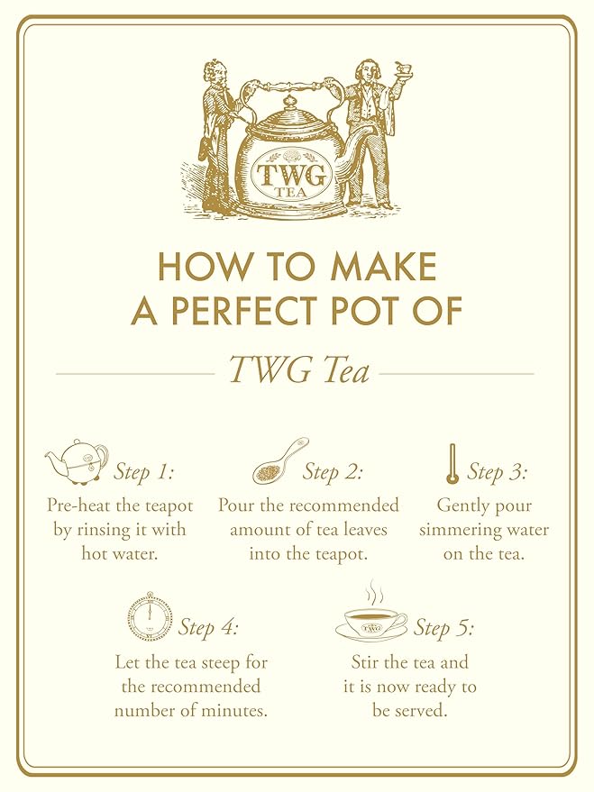TWG Tea | Breakfast Yuzu Tea | Green Tea | Yuzu | Haute Couture Tin, 100g | Gift Set