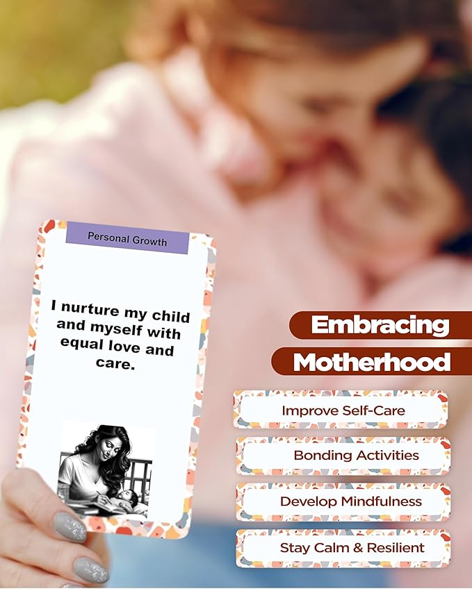 Daily Affirmation Cards for Women, Positive Motivational Mental Health Therapy, Meditation, Stress Relief & Self Care - Secret Manifestation & Mindfulness Gifts for Mom with Quotes - 80 Cards Deck